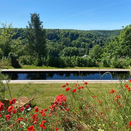 De Campagne Avec Vue Sur La Foret.